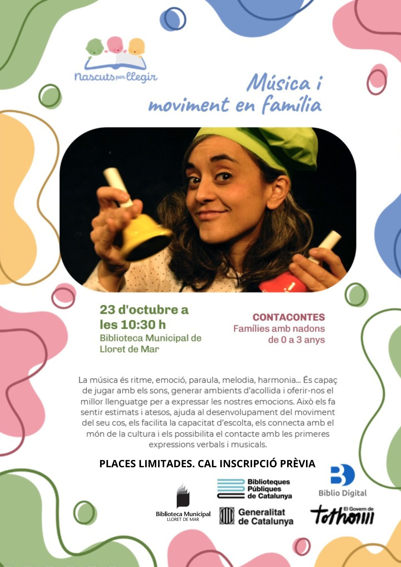 Nascuts per Llegir. Música i  moviment en família