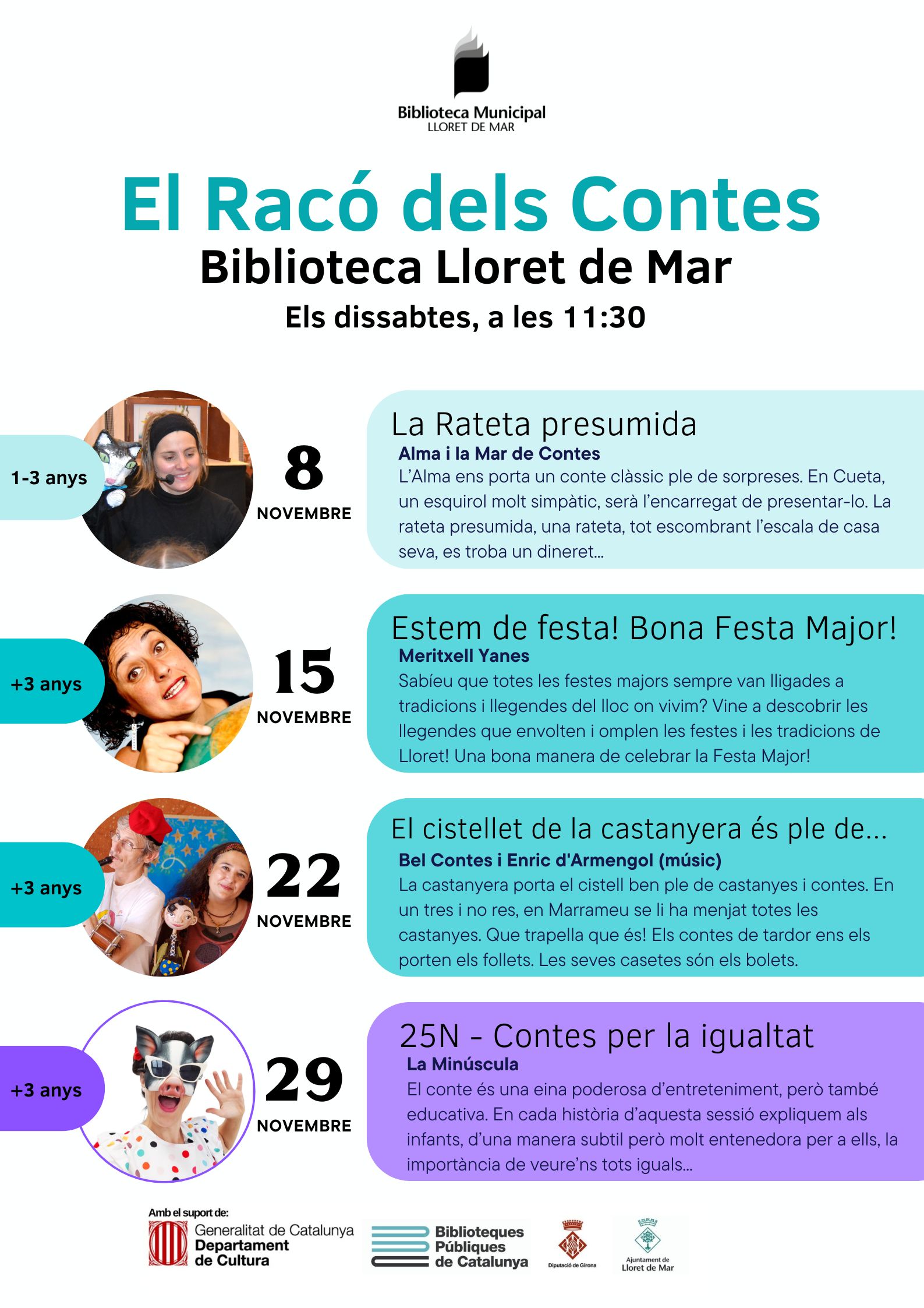 Racó dels Contes Novembre 