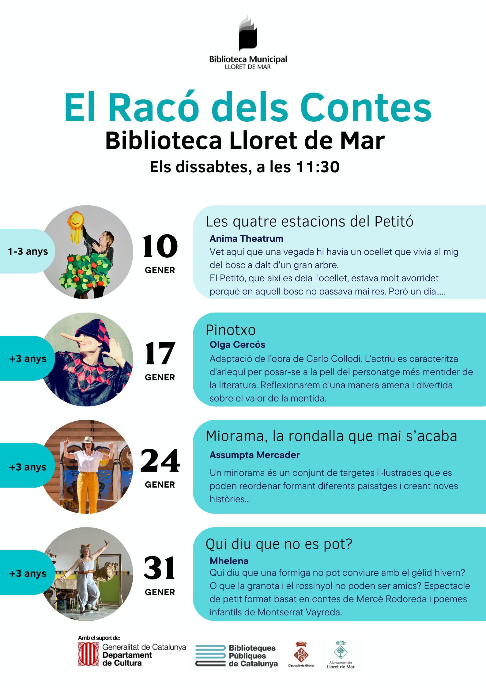 El Racó dels Contes Gener 2026