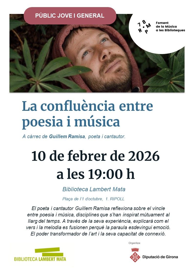 Cartell 78 RPM Guillem Ramisa 10 febrer 2026 Ripoll