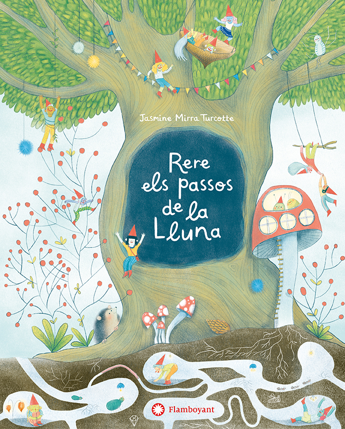Rere els passos de la Lluna