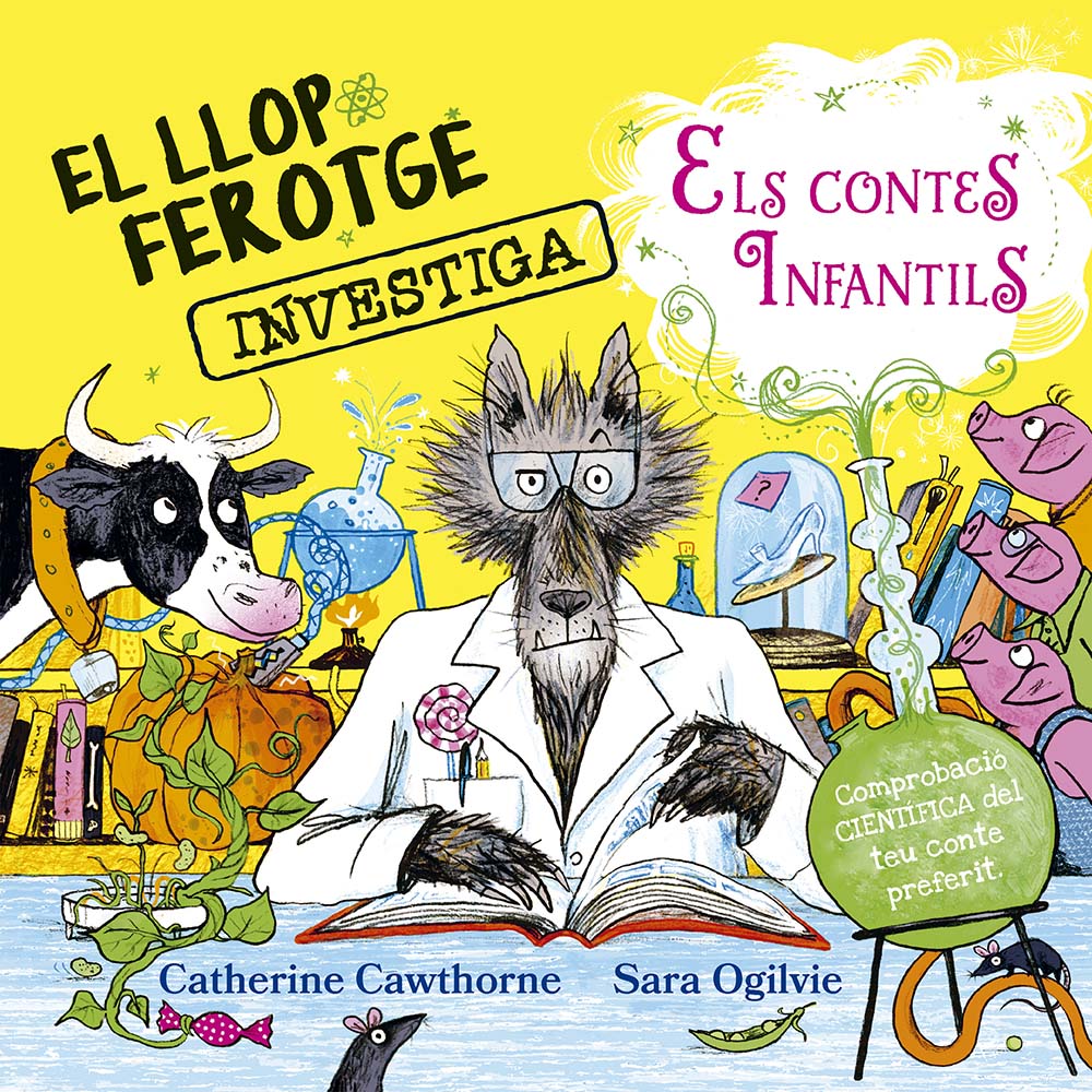 El Llop ferotge investiga els contes infantils