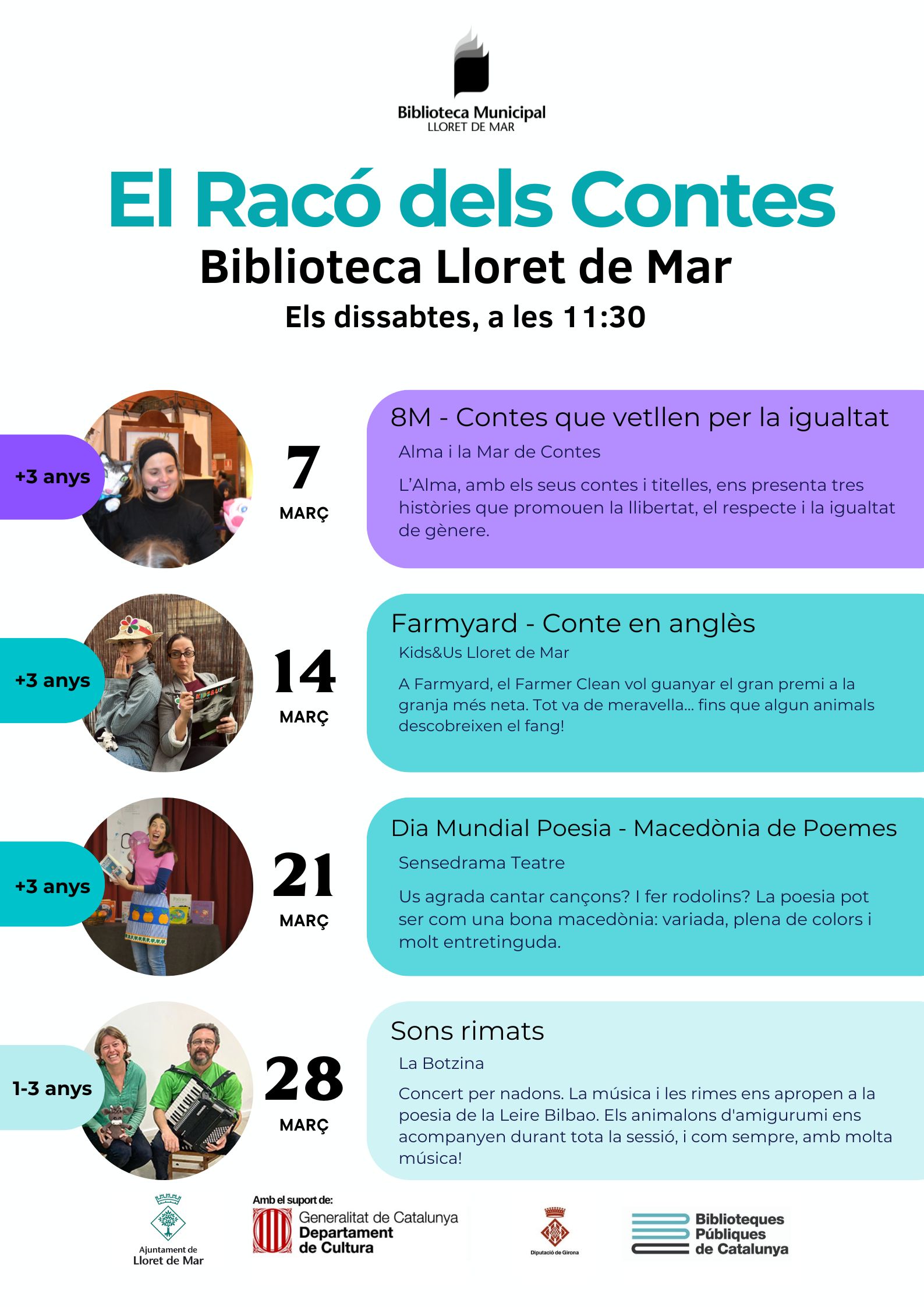 El Racó dels Contes Març 2026