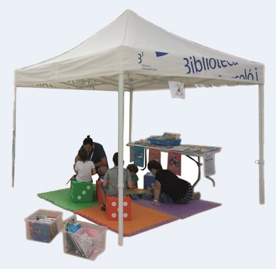 Biblioplaça a Sant Joan