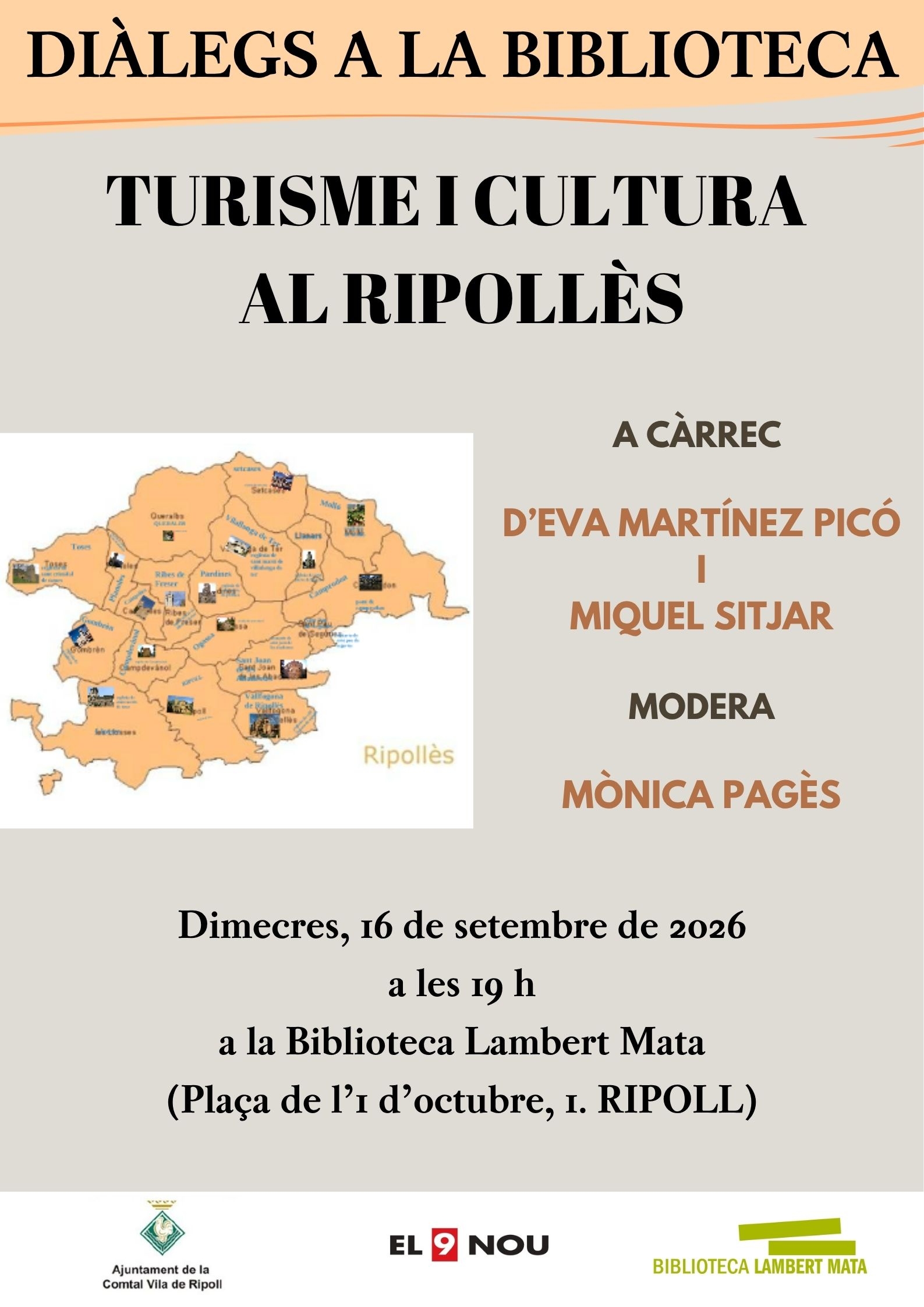 Cartell diàlegs setembre a Ripoll
