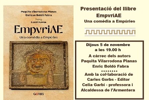  "EmpvriAE, una comèdia romana a Empúries" de Paquita Vilarrodona i Enric Boldó